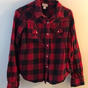 Black and red checked flannel!